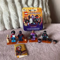 Lego spiderman figures x4