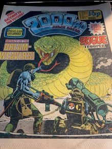 2000 AD Featuring Judge Dredd Prog 249,251, 252 - 30th Jan. 13 Feb, 20 Feb 1982- IPC Magazines