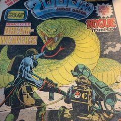 2000 AD Featuring Judge Dredd Prog 249,251, 252 - 30th Jan. 13 Feb, 20 Feb 1982- IPC Magazines