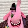 Disney Pixar Inside Out Bing Bong Talking Singing Plush Soft Pink Tomy approx. 28 cm. Used Please see photos Image 4