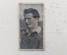 Cigarette Card Tom Long Football.