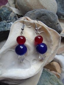 Handmade earrings,Drop earrings,Jewellery,Gift
