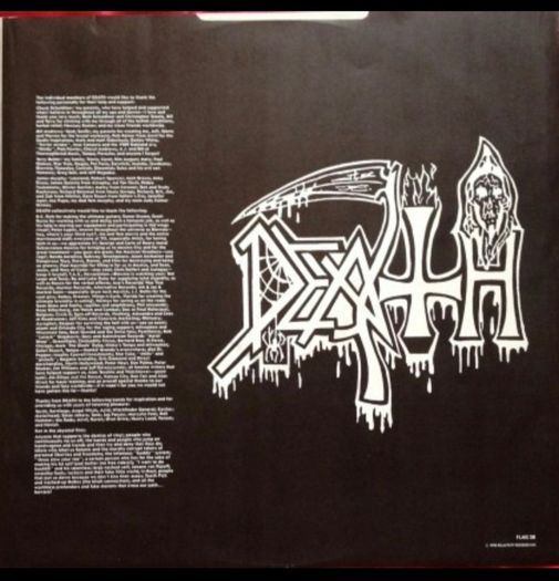 Spiritual Healing Death (1990 UK FLAG 38)