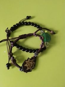 beaded bracelet