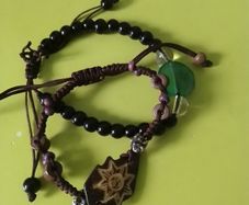 beaded bracelet