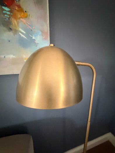 2 matching floor lamps