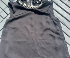 French Connection Black Dressy Top - Size UK 8