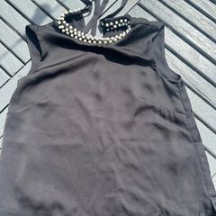 French Connection Black Dressy Top - Size UK 8