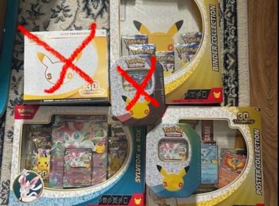 Pokemon 30th anniversary bundle sealed includes