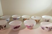 Selection of  Vintage China Sugar Bowls