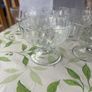 7 Glass Footed Ice Cream Bowls Image 3