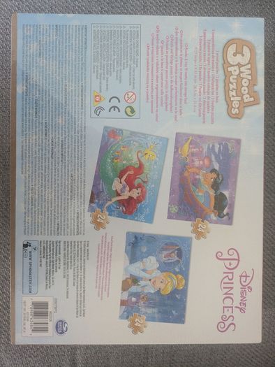 Disney Princess wooden puzzles BRAND NEW