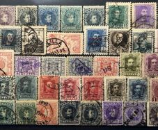 Spain 19th century antique stamps lot