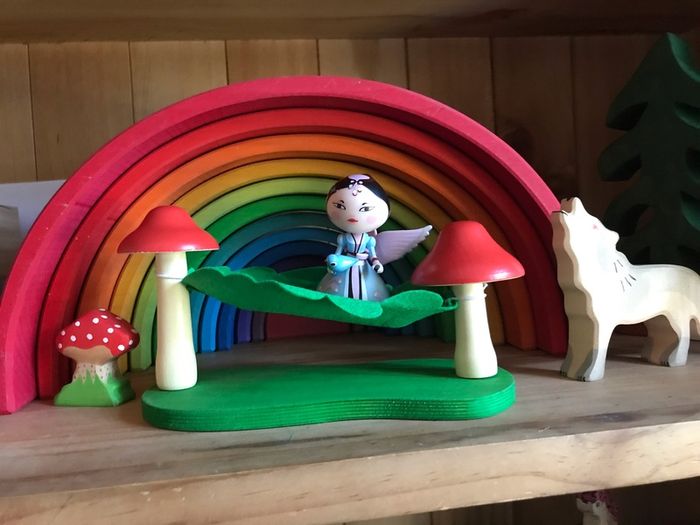 Enchantmints Fairy Forest Lodge Mushroom hammock set