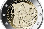 Germany 2 Euro Commemorative Coin 2024 - 175th Anniversary the St. Paul's Church Constitution . All 5 mints available (ADFGJ). Uncirculated.