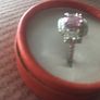 Sterling Silver Morganite Ring Image 6