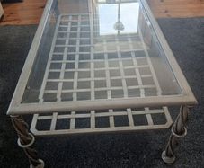 Glass Top Coffee Table