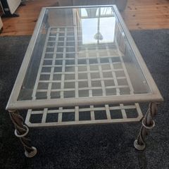 Glass Top Coffee Table