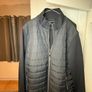 Men's Navy Hybrid Jacket Image 4