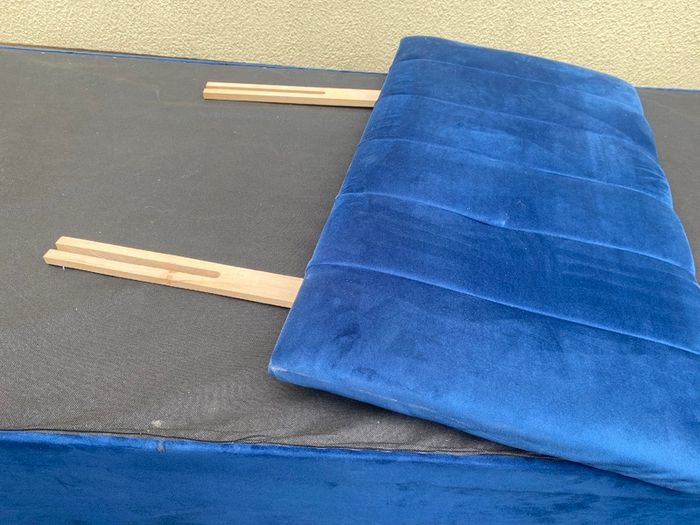 Single Bed Base and Headboard
