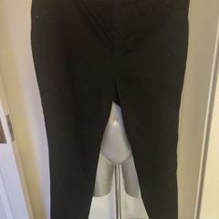 Savida black pull on jeggings size UK18 EU46 Postage included