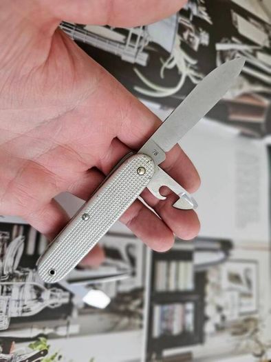 Vintage Wenger Alox Soldier Original Swiss Army Issued Swiss Army Knife Collectable Militaria 1978