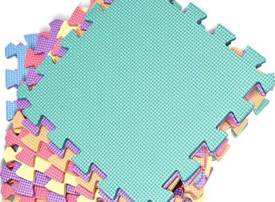 NEW SALE - Foam Baby Play Mat (29x29cm)  Thick & Soft EVA Foam Interlocking Floor Tile Matting for Children