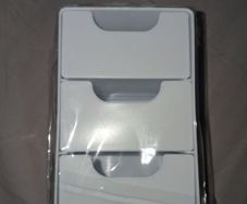 Brand New 3 Tier Sliding Drawer Storage Box - Jewellery, Cosmetics, Office Supplies, Crafts, Etc - RRP - 6.28 - Each