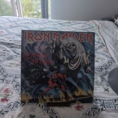 Iron Maiden - The Number Of The Beast (LP, Album) 1982 UK First Pressing