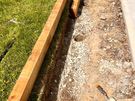 Retaining Wall from Garden Sleepers Image 4