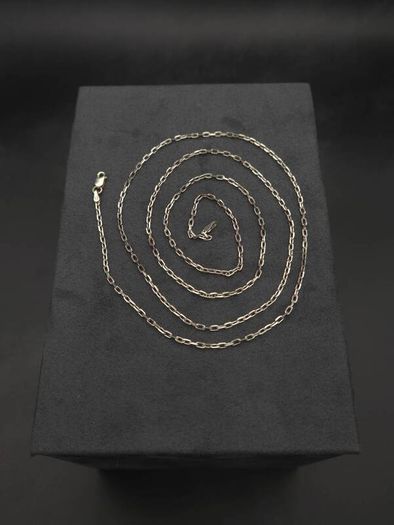 Vintage TGGC 925 Sterling Silver Long Chain
