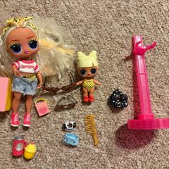 L.O.L. Surprise! Tweens Babysitting Party Dolls Rae Sands and SPF Q.