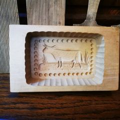 Butter making Paddles and Butter Mold
