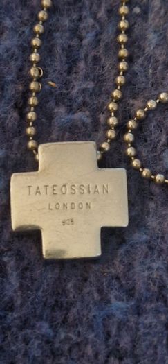 tateossian silver necklace