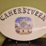 Hand crafted porcelain O Connell Memorial Church Cahersiveen Plaque made in Cahersiveen Image 2