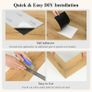 Self-Adhesive Vinyl Flooring Plank, 36 Pack Natural Wood Grain Peel and Stick Flooring Waterproof for DIY Installation, Cover 5 m Image 3