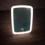 Compact LED Makeup Mirror with Touch Sensing, Featuring Three Lighting Options (Warm, White, Natural), Image 2