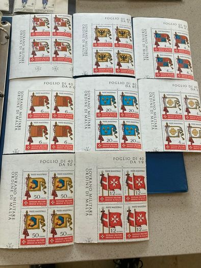 Malta 1967 stamps Full Set Block of 4 Lot
