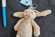 Jellycat Bashful Beige Bunny Bag Charm