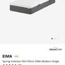 IKEA single bed with mattress Image 8