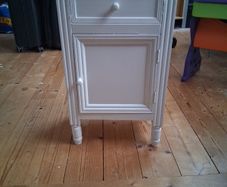Free White bedside table cabinet