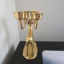 Vintage Solid Brass Deer Reindeer Candelabra Image 7