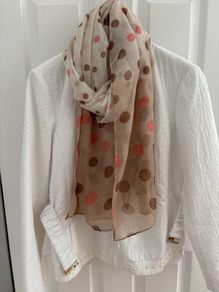 Scarf - Polka Dot with a hint of glitter