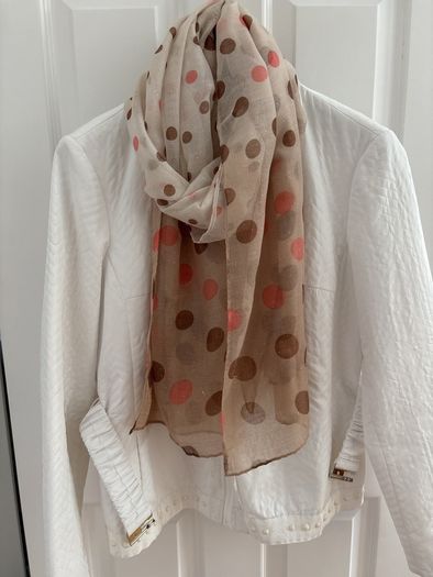 Scarf - Polka Dot with a hint of glitter