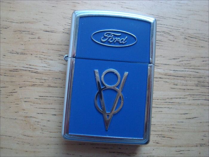 Ford V8 Emblem Zippo Lighter - NEW -