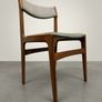 Set of 6 Mid-Century Danish Teak Dining Chairs attributed to Erik Buch Image 2