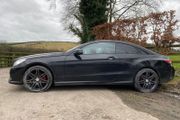 2013 Mercedes Benz E250 BlueEFFICIENCY Coupe Black