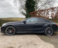 2013 Mercedes Benz E250 BlueEFFICIENCY Coupe Black