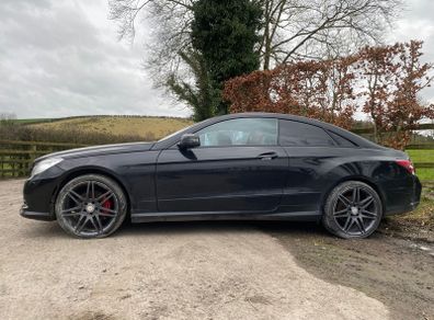 2013 Mercedes Benz E250 BlueEFFICIENCY Coupe Black