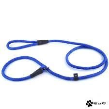 Nylon Rope Dog Whisperer Style Slip On Training Lead - (S-M)
